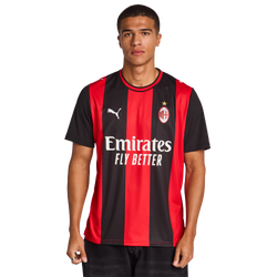 Men Jerseys/Replicas - Puma Ac Milan Home 26-27 - Red-Red-Black