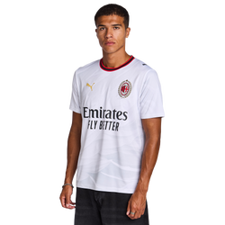Hombre Jerseys/Replicas - Puma Ac Milan Away 26-27 - White-White-Red