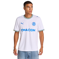 Homme Jerseys/Replicas - Puma Olm Home 26-27 - White-Blue-Blue