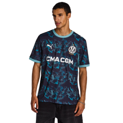 Homme Jerseys/Replicas - Puma Olm Away 26-27 - Blue-White-White