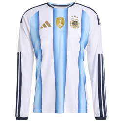 Herren Jerseys/Replicas - adidas Argentina 26 Home Authentic Jersey - White-Icey Blue