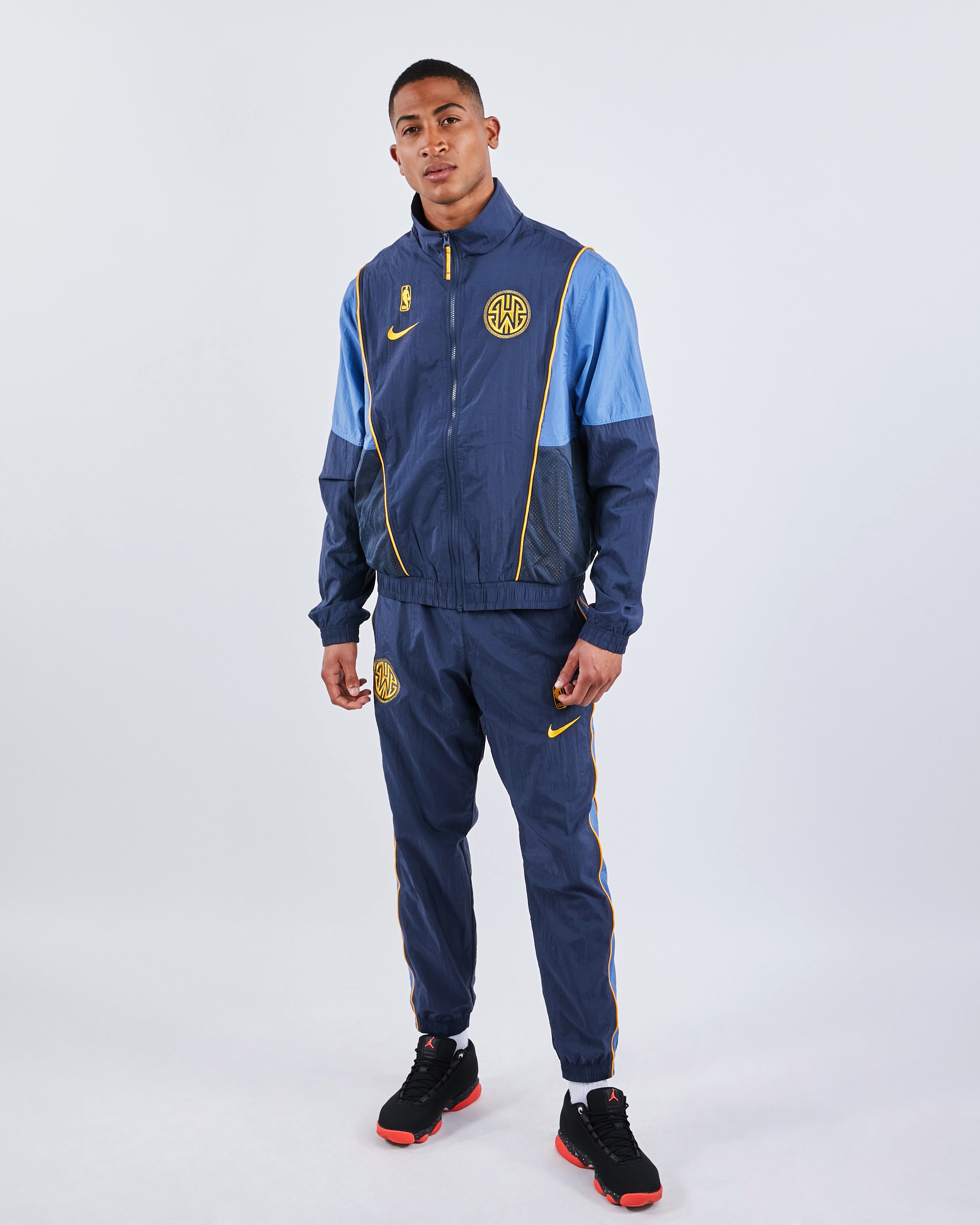 golden state warriors tracksuit nike