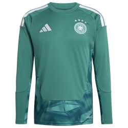 Herren Jerseys/Replicas - adidas Germany 26 Home Replica Goalkeeper Jersey - Active Green-Active Green