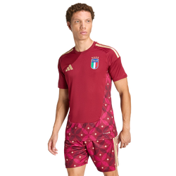 Herren Jerseys/Replicas - adidas Italy 26 Home Goalkeeper Jersey - Team Coll Burgundy 2-Team Coll Burgundy 2