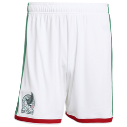 Hombre Shorts - adidas Mexico 26 Home Replica Shorts - White-White