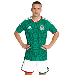 Herren Jerseys/Replicas - adidas Mexico 26 Home Authentic Jersey - Bold Green-Bold Green