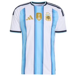 Herren Jerseys/Replicas - adidas Argentina 26 Home Authentic Jersey - White-Icey Blue