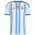 adidas Argentina 26 Home Authentic Jersey - Herren Jerseys/Replicas White-Icey Blue