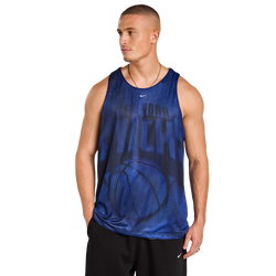 Herren Jerseys/Replicas - Nike Nba Knicks - Rush Blue-White