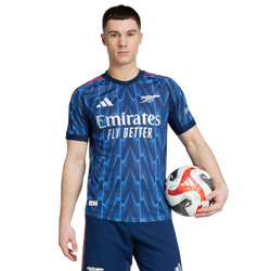 Heren Jerseys/Replicas - adidas Arsenal 25/26 Away Authentic Jersey - Night Indigo-Matte Silver