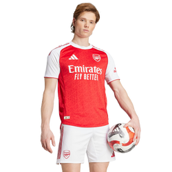 Heren Jerseys/Replicas - adidas Arsenal 25/26 Home Authentic Jersey - Better Scarlet-White