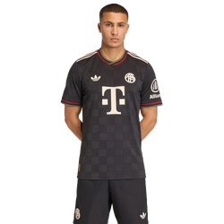 Heren Jerseys/Replicas - adidas Fc Bayern 25/26 Third Authentic Jersey - Black-Halo Ivory