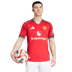 Heren Jerseys/Replicas - adidas Manchester United 25/26 Home Authentic - Mufc Red-Mufc Red