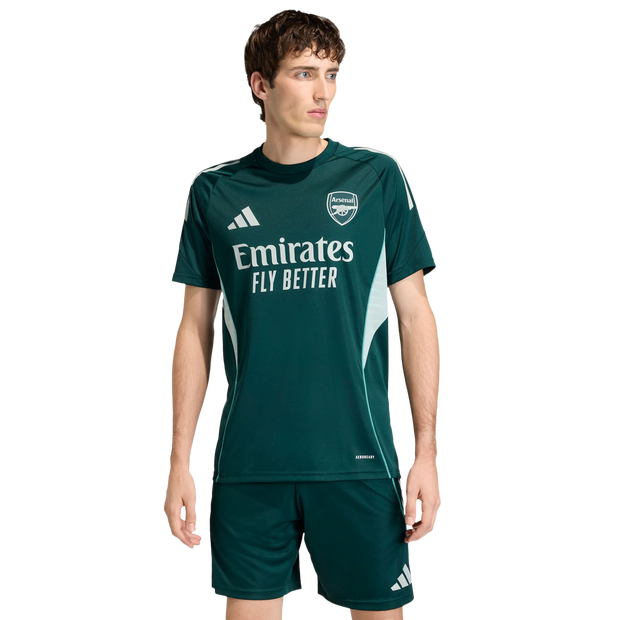 Adidas Arsenal Tiro 25 Training Jersey Uomo - Maglie/Repliche Verde - Taglia Xl - Poly Mesh