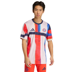 Herren Jerseys/Replicas - adidas Fc Bayern Ss26 Pre-match Jersey - Noble Ink-Hires Blue