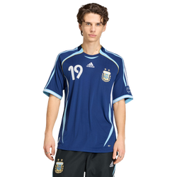 Heren Jerseys/Replicas - adidas Argentina Away Jersey 2006 Messi - Dark Blue-Dark Blue