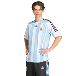 Heren Jerseys/Replicas - adidas Argentina Home Jersey 2006 - White-Clear Blue