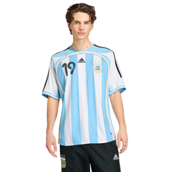 Heren Jerseys/Replicas - adidas Argentina Home Jersey 2006 Messi - White-White