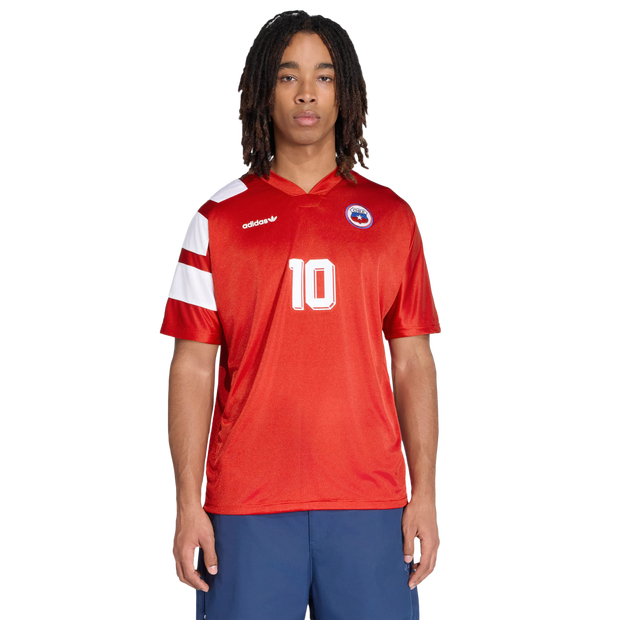 Adidas Chile Truien/Replica's Heren - Rood - Maat S - Poly Mesh
