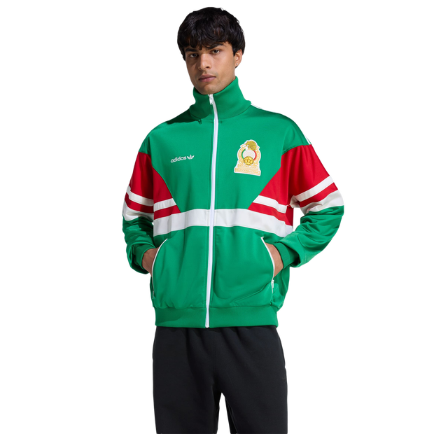 Adidas Mexico Uomo - Top da pista Verde - Taglia XXXL - Poly Mesh