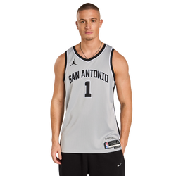 Herren Jerseys/Replicas - Jordan Nba V.Wembanyama Spurs Swingman Stm - Flt Silver-Wembanyama Vict