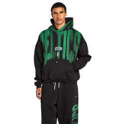 Men Hoodies - Nike Nba Celtics Mnk Tf - Black-White