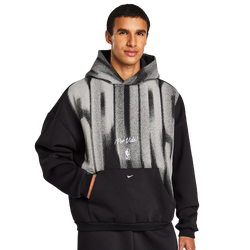 Men Hoodies - Nike Nba Spurs Mnk Tf - Black-White
