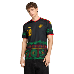 Homme Jerseys/Replicas - adidas Jamaica 26 X Bob Marley Away Jersey - Black-Black