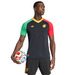 Men Jerseys/Replicas - adidas Jamaica  Bob Marley Away Pre Match Jersey - Black-Black