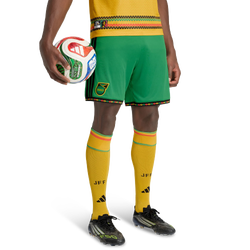 Men Shorts - adidas Jamaica Bob Marley Home Shorts - Vivid Green-Vivid Green