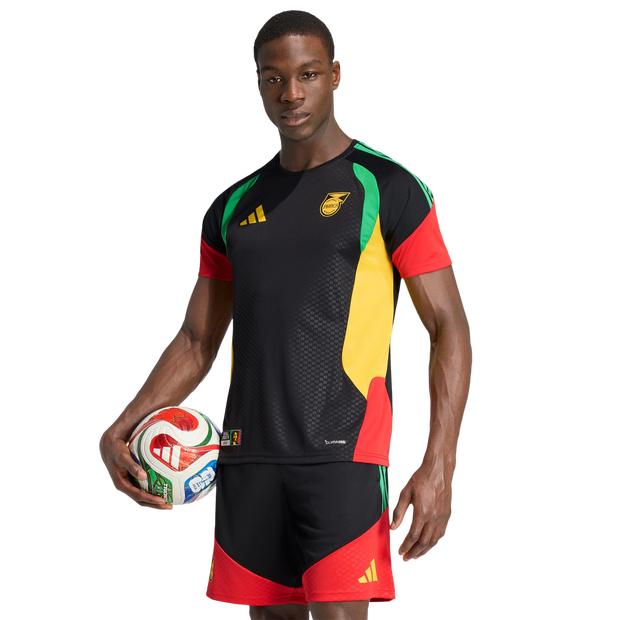Adidas Jamaica Uomo - Maglie/Repliche Nero - Taglia S - Poly Mesh