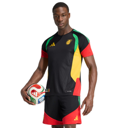Hombre Jerseys/Replicas - adidas Jamaica Bob Marley Tiro Training Jersey - Black-Black