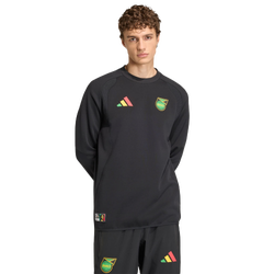 Uomo Sweatshirts - adidas Jamaica X Bob Marley Tiro Tech Sweatshirt - Black-Black