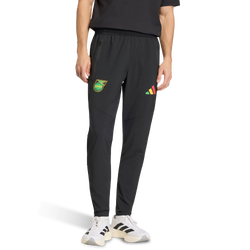 Hombre Pantalones - adidas Jamaica X Bob Marley Tiro Travel Bottoms - Black-Black