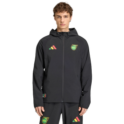 Uomo Jackets - adidas Jamaica X Bob Marley Tiro Travel Jacket - Black-Black