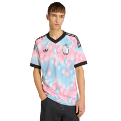 Homme Jerseys/Replicas - adidas Belgium 26 Away Jersey - Frozen Blue-Black