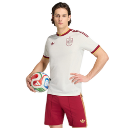 Men Jerseys/Replicas - adidas Spain 26 Away Authentic Jersey - Off White-Off White