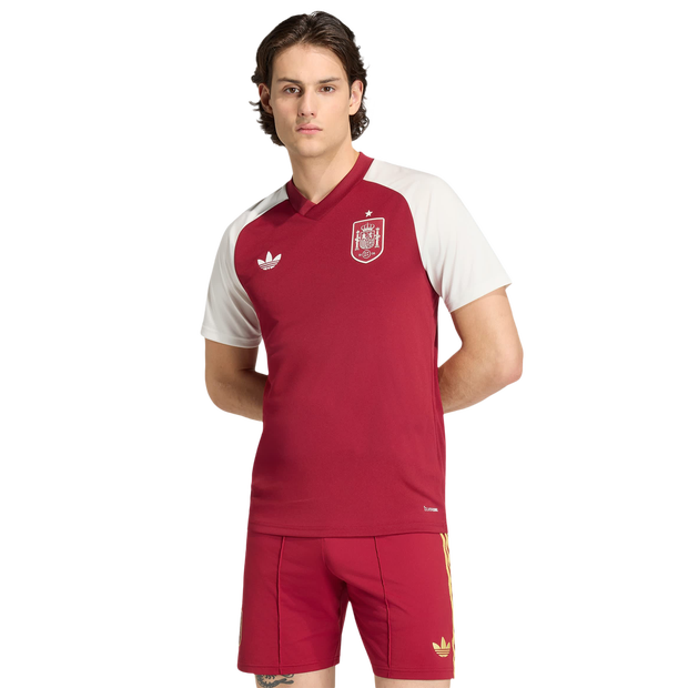 Adidas Spain Uomo - Maglie/Repliche Rosso - Taglia S - Poly Mesh