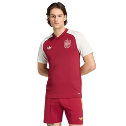Uomo Jerseys/Replicas - adidas Spain 26 Away Pre Match Jersey - Team Coll Burgundy 2-Team Coll Burgundy 2