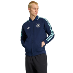 Homme Manteaux blousons - adidas Germany Away Anthem Jacket - Collegiate Navy-Collegiate Navy