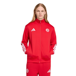Herren Track Tops - adidas Fc Bayern Muenchen Dna Track Top - Better Scarlet-White