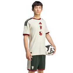 Uomo Jerseys/Replicas - adidas Manchester United 26/27 Authentic Jersey - Ivory-Ivory