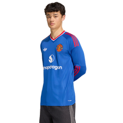 Uomo Jerseys/Replicas - adidas Manchester United 26/27 Away Jersey - Royal Blue-Royal Blue