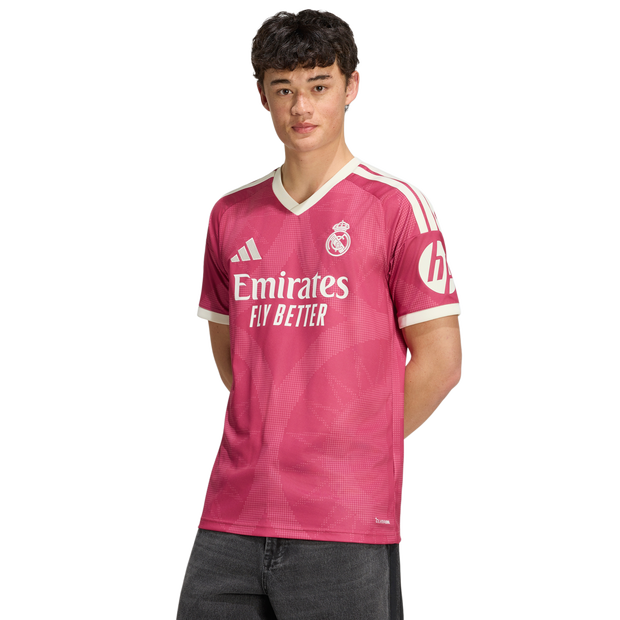 Adidas Men's Real Madrid Third Shirt 2026/27 Pink Large - Image 4