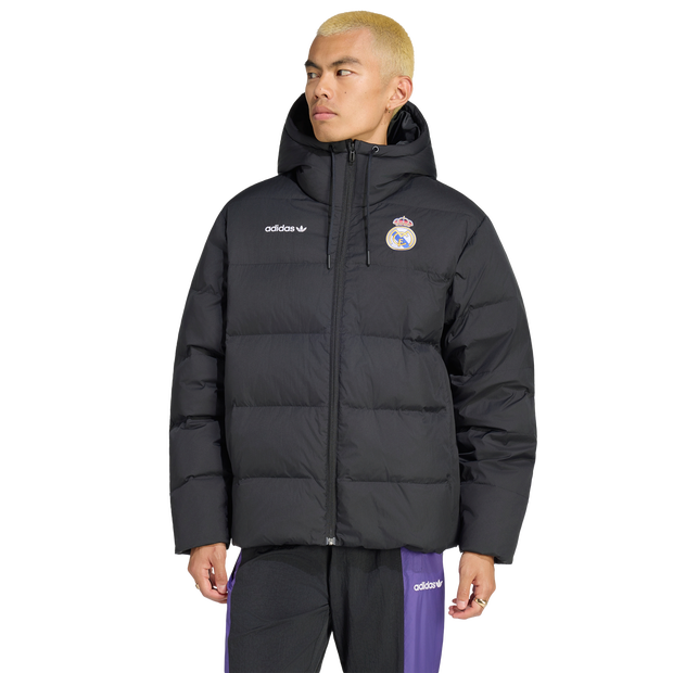 Adidas Real Madrid Jassen Heren - Zwart - Maat S - Nylon
