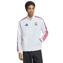 Men Jackets - adidas Real Madrid Home Anthem Jacket - White-White