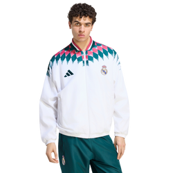Heren Track Tops - adidas Real Madrid Stadium Track Top - White-White