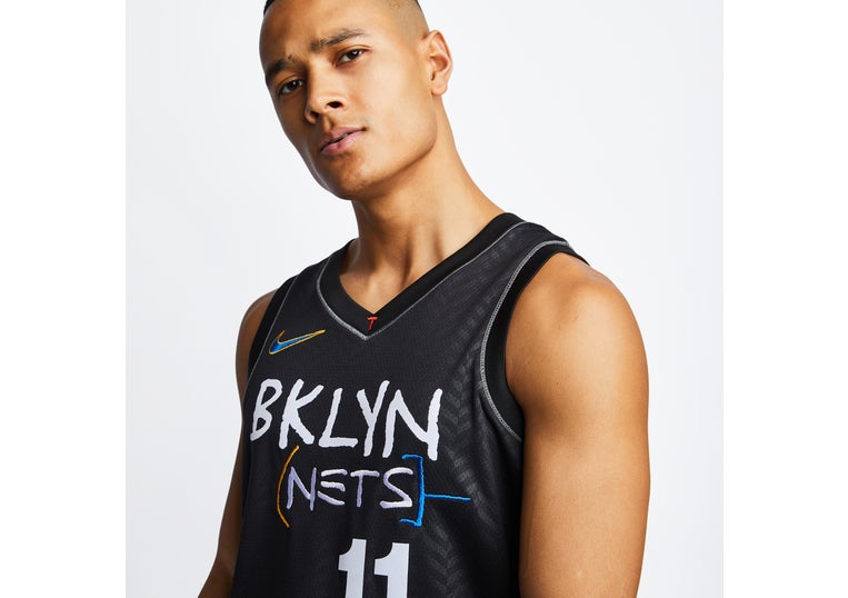 Nike Brooklyn Nets Irving City Edition Swingman Jersey Footlocker