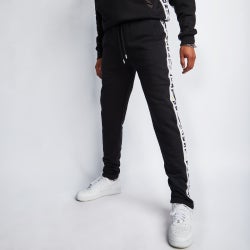 Hombre Pantalones - Just Don City - Jet Black-Jet Black