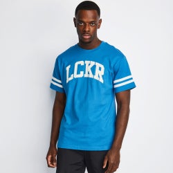 Uomo T-Shirts - LCKR Retro - Atlantic Blue-Atlantic Blue